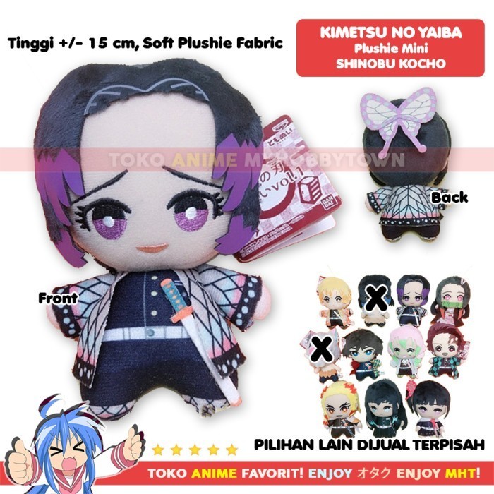 Boneka Anime Kimetsu no Yaiba Demon Slayer Mini Plushie Doll Tanjiro