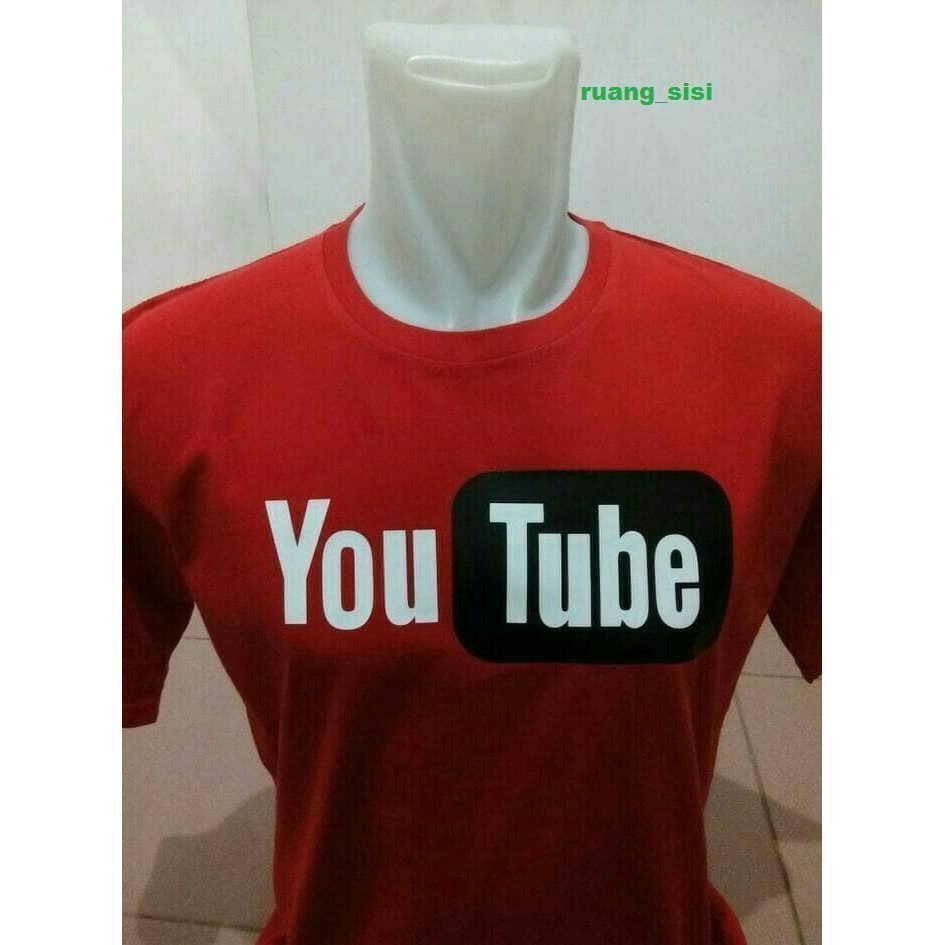 Kaos T Shirt Pria Youtube