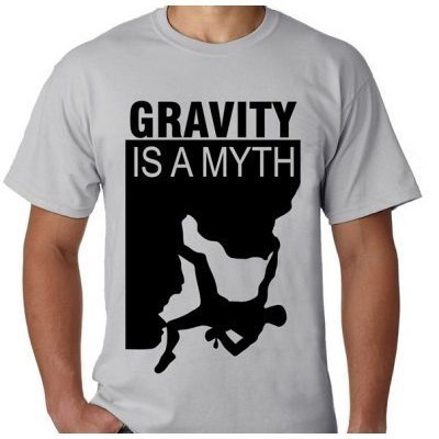 Kaos T Shirt Pria Baju Distro Pendaki Panjat Tebing