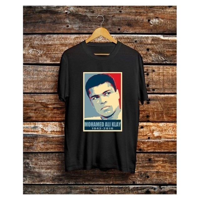 Kaos T Shirt Pria Muhammad Ali Petinju
