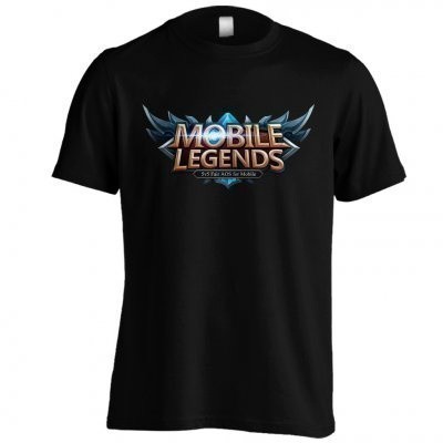 Kaos T Shirt Pria Mobile Legend Bang Bang Gamer Game Gaming