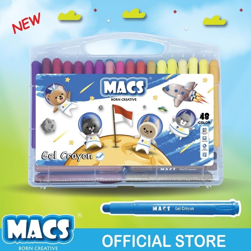 

Diskon Macs Gel Crayon 48 Warna Colors Pjg853