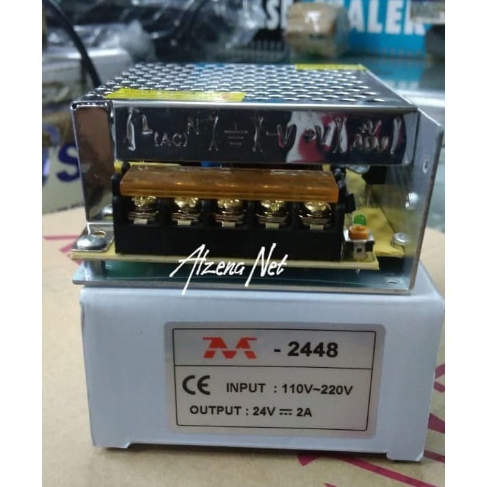 Switching Power Supply 24V 2A Power Suplay 24 v DC Output 2 A (48Watt)