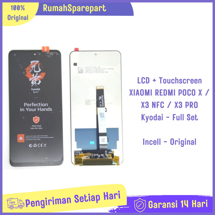LCD + Touchscreen Poco X / X3 NFC / X3 Pro Ori Fullset