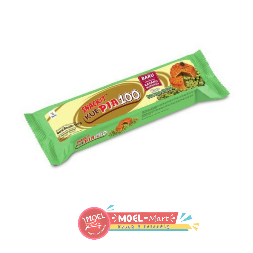 

SNACKIT Pia 100 Kacang Hijau 150gr