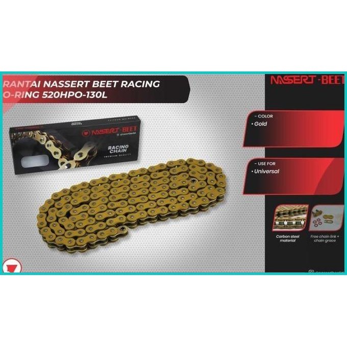 RANTAI Nassert Beet 520 HPO - 130 (O-Ring) - Universal 13m4yZ4 sparepa