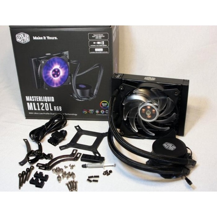 Cooler Master Ml120L Rgb 120Mm Socket Amd Ryzen - Intel