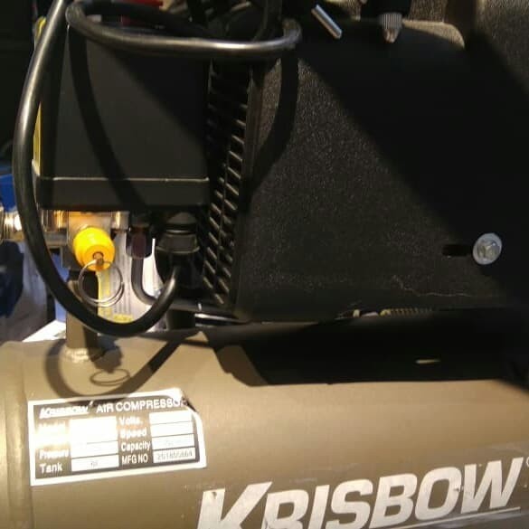 Krisbow Kompresor 1 Hp 8L 8Bar 1Ph