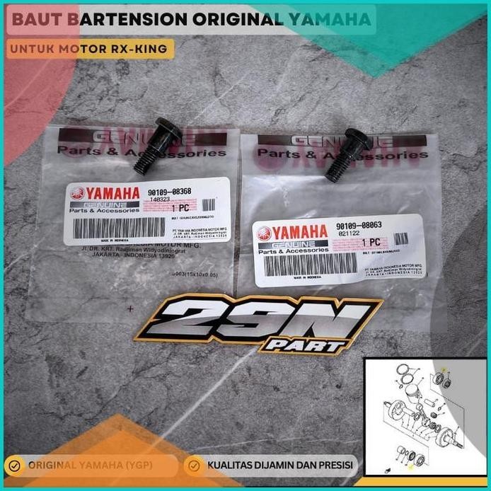 Baut Bartension Depan Belakang RX King ORI YGP 90109-08368 90109-08063