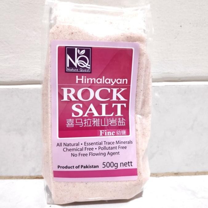 

Garam Himalayan - Himalayan Rock Salt Fine 500 Gram (Nature Quest)