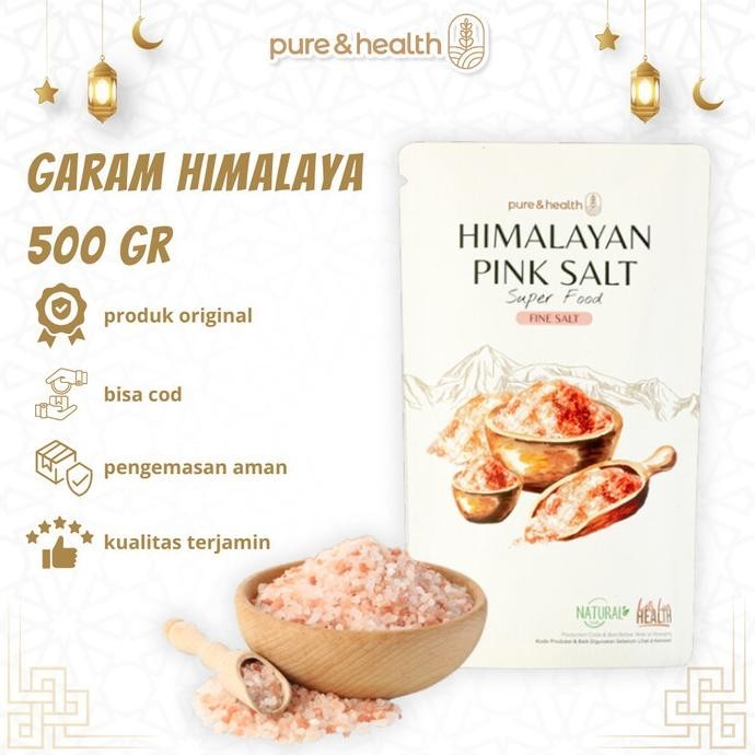 

Garam Himalaya 500 g Pink Himsalt Original Premium Natural Super Food