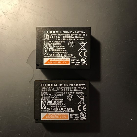 Fujifilm Battery Np-W126S Np-W126 For Fujifilm X Series - Original