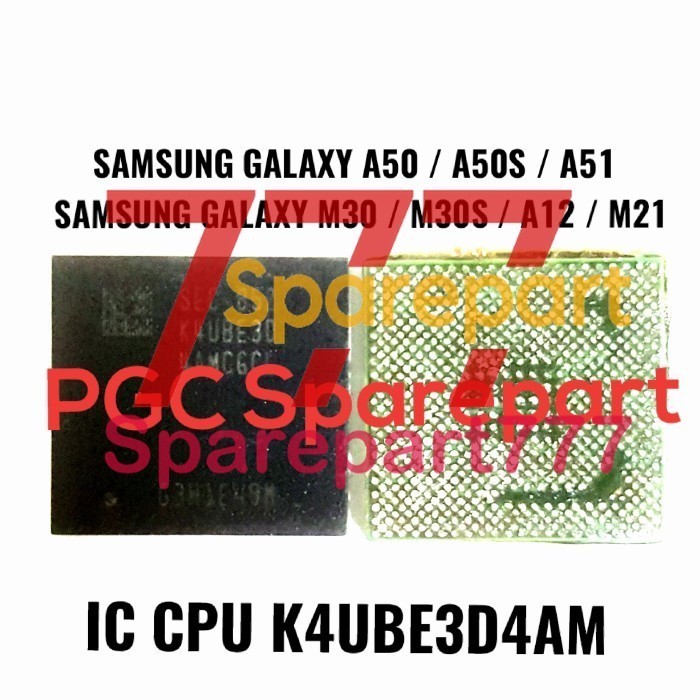 CM.ID - Ori New - IC CPU K4UBE3D4AM Samsung Galaxy A50 A50S A51 M30 M30S A12 GJ520