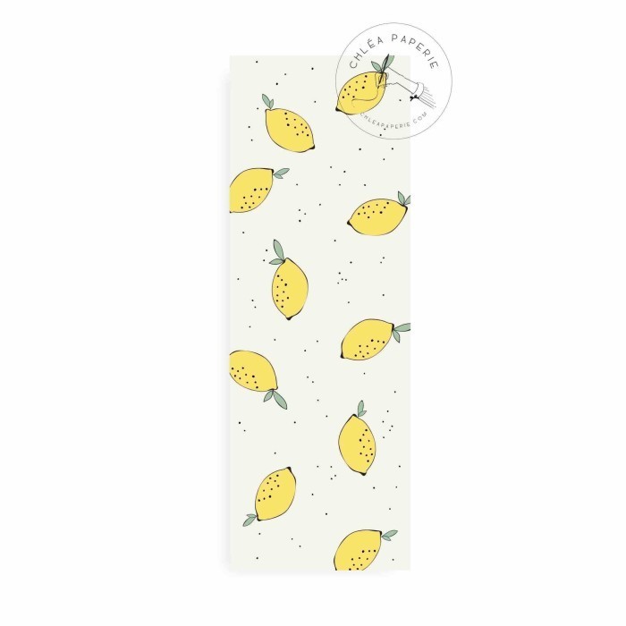 

Bookmark / Lemon Scatter / Pembatas Buku