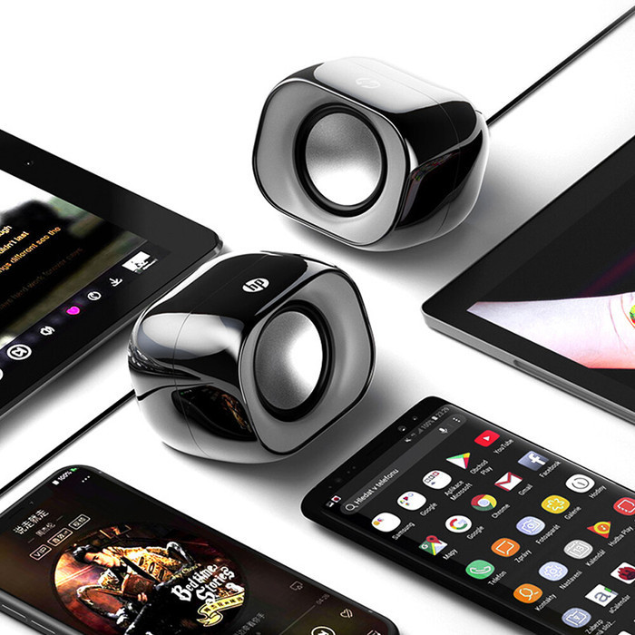 Hp Dhs2111 Multimedia Speaker Mini Desktop 4D Stereo Super Hifi Bass