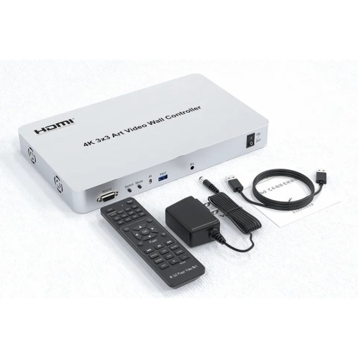 Hdmi Video Wall 3X3 Controller & Player Support 4K