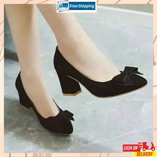 Hai Hels Bridesmaids Hay Hils High Hyel Perempuan Tertutup High Heels Wanita Kekinian Higheels Cewek