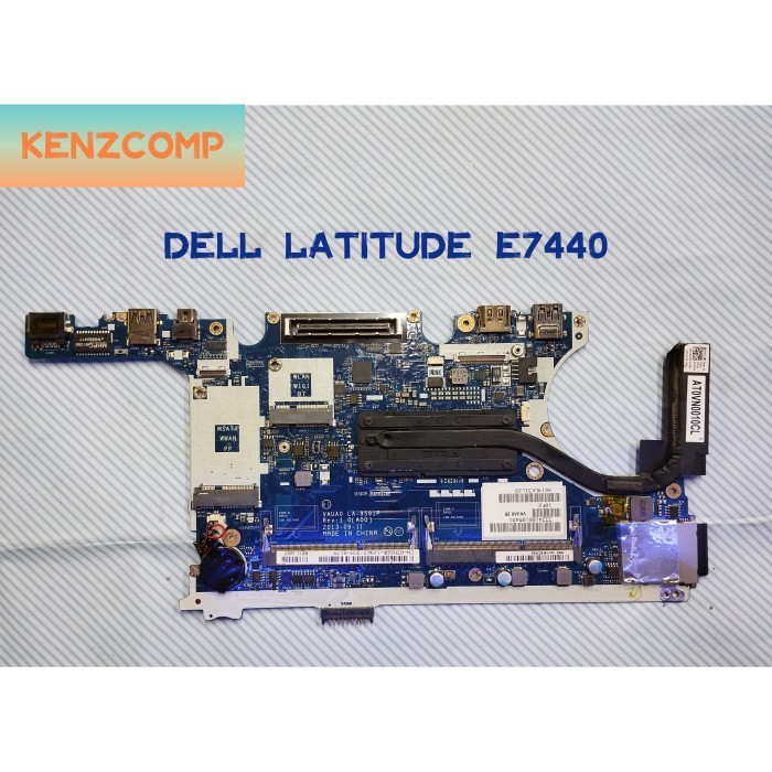 Ready Stock Motherboard / Mainboard Dell Latitude E7440 I5 La-9591P