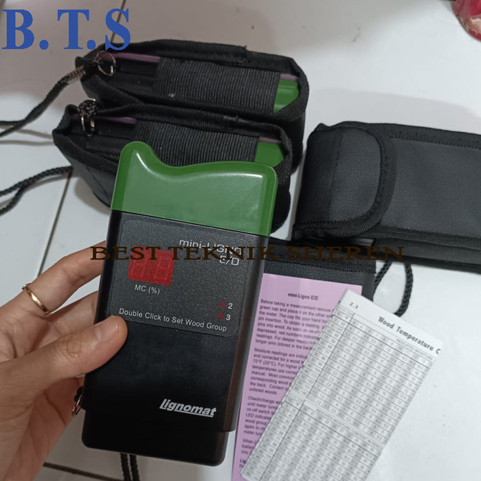 Jual Mc Tester Lignomat Mini Ligno Ed -- Mini Ligno E/D Original