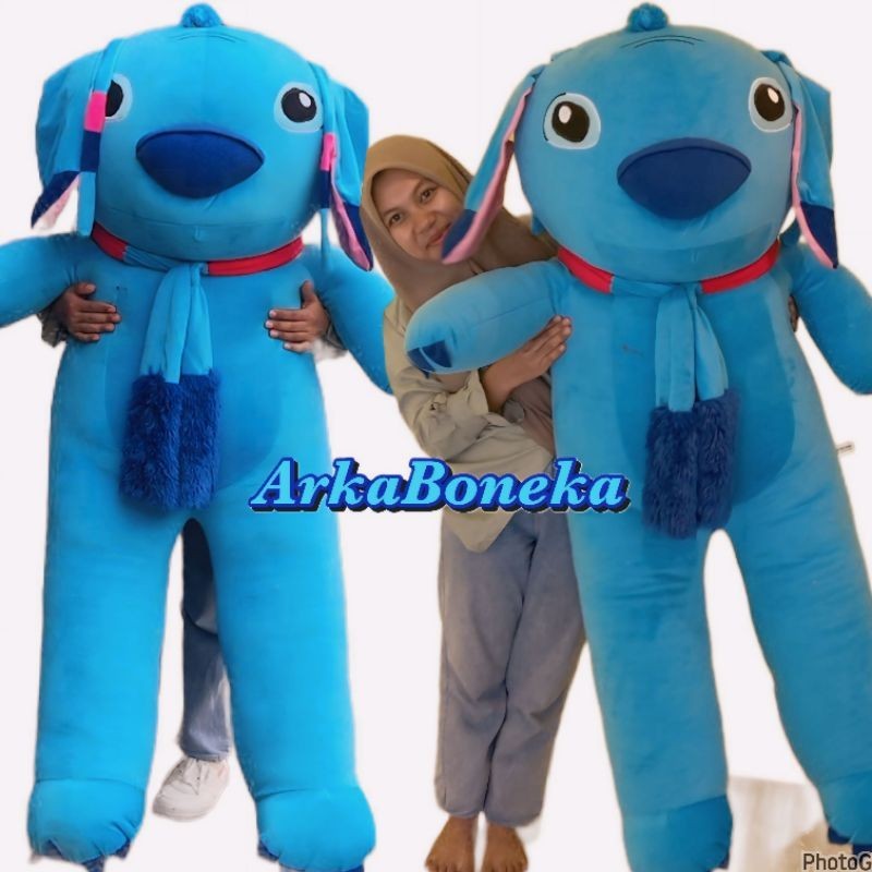 BONEKA STITCH SYAL SUPER JUMBO 1,5 METER