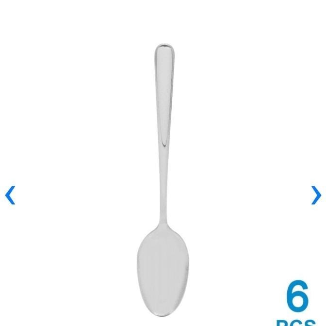 Krischef Delicia 1012 Set 6 Pcs Sendok Makan Dinner Spoon