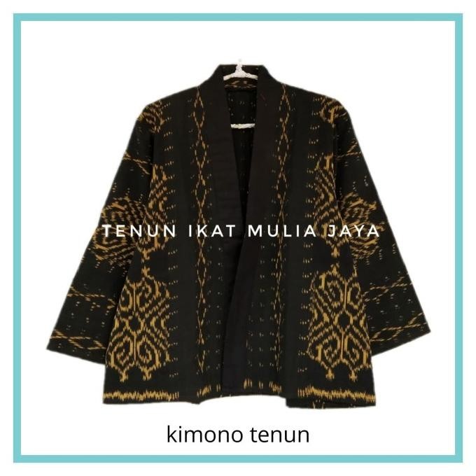 Blazer Kimono Tenun/Outer Batik/Outer Tenun/Ouwear Batik/Cardigan