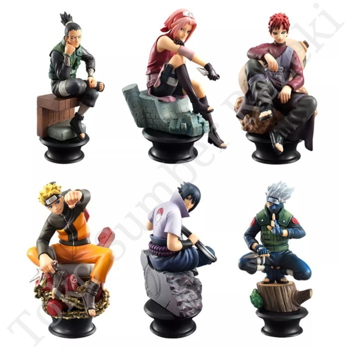 Action Figure Anime Naruto Shippuden Miniature Patung Miniatur Hiasan