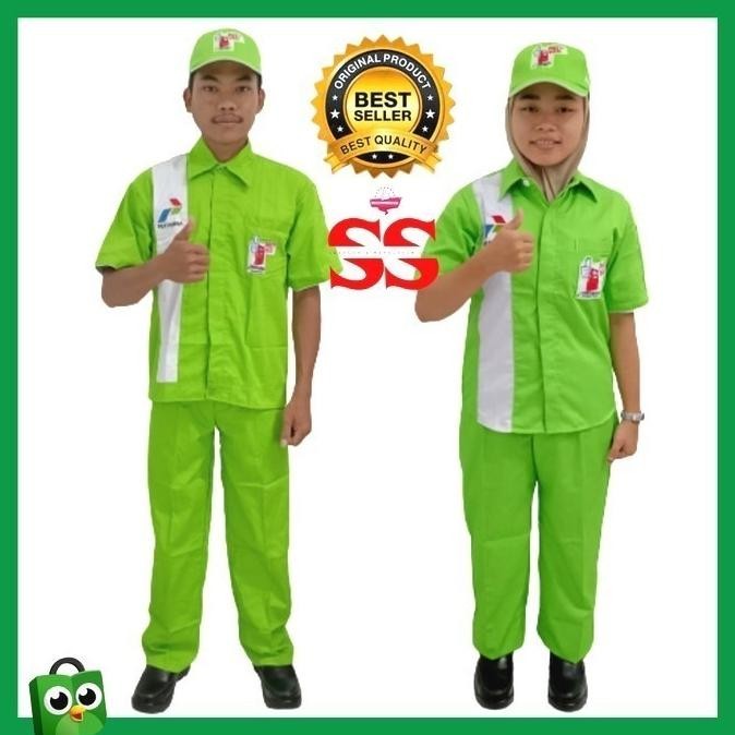 Seragam Spbu Pertamina Pasti Pas | Baju Operator,Pengawas,Office Boy