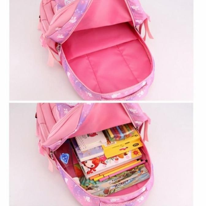 Tas Sekolah Anak Perempuan / Tas Sd Smp Sma / Ransel Anak Import