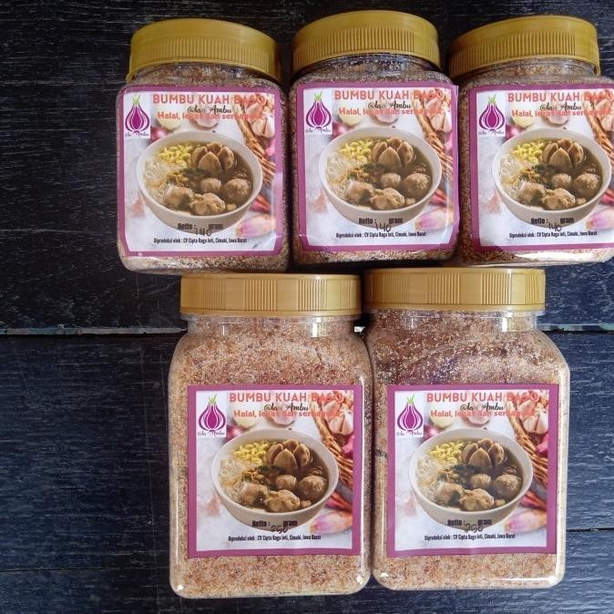 

Bumbu Kuah Bakso Instan Non MSG Tanpa Pengawet