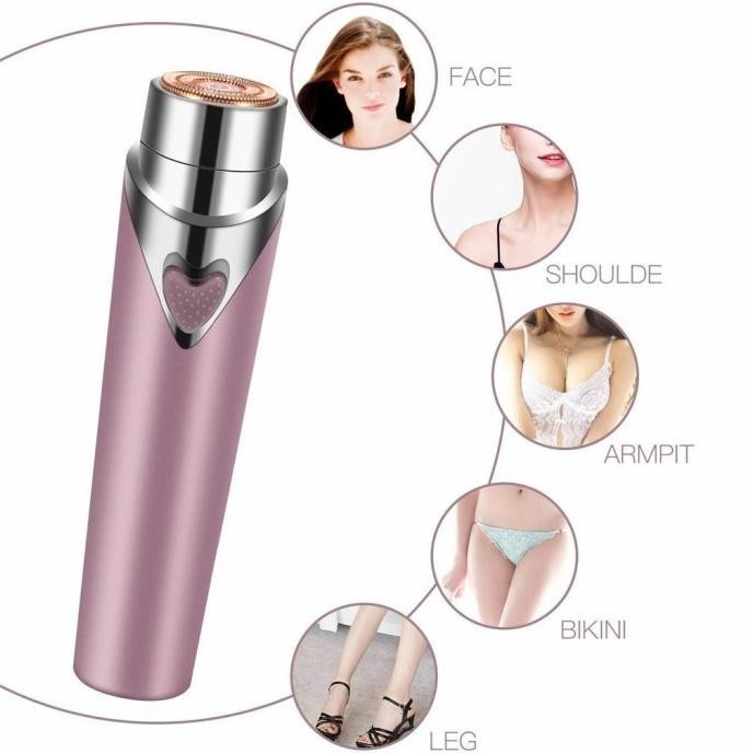 Mini Lady Shaver Alat Cukur Bulu Kemaluan Pencukur Bulu Kemaluan Mini