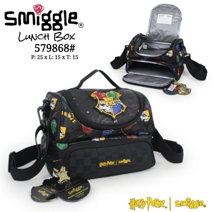 Smiggle Harry Potter Set Backpack Lunchbag