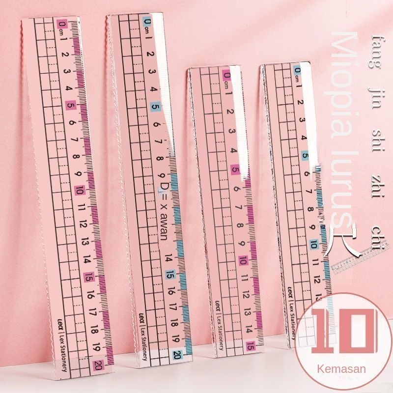 

Penggaris Pencegahan Miopia dengan Garis Bergelombang Hanya untuk Pelajar