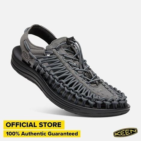 Sepatu Sandal Pria KEEN Uneek - Magnet/Black