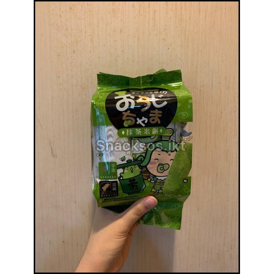 

Matcha Prince Rice Roll Cracker Soy Milk / Peanut / Seaweed / Egg Yolk
