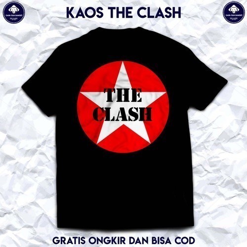 Kaos T Shirt Pria The Clash