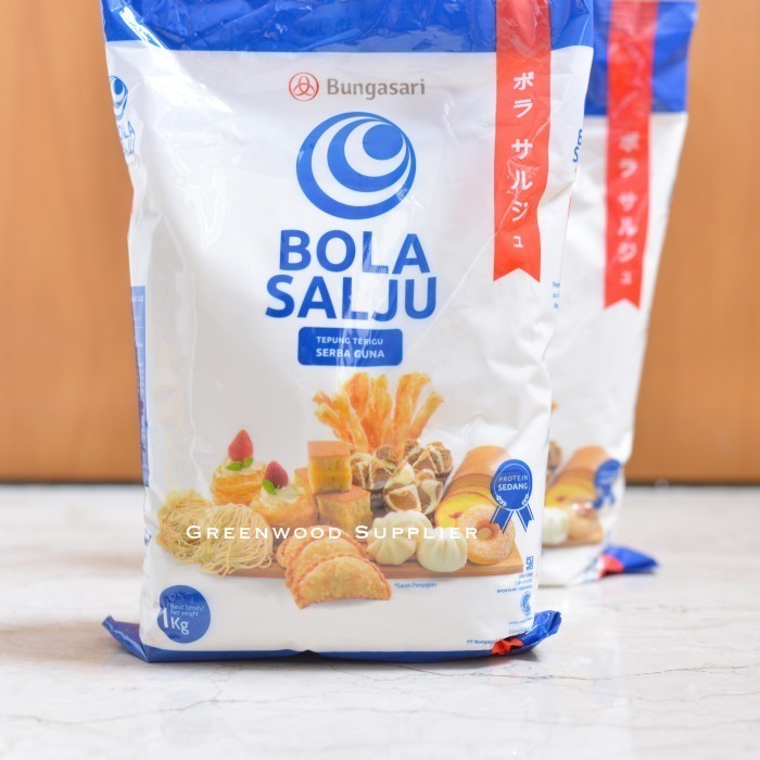 

Brom [Karton] Bola Salju Tepung Terigu Serba Guna - 1Kg [Ekspedisi]