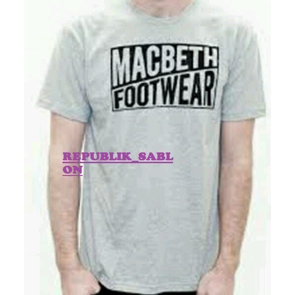 Kaos T Shirt Pria Macbeth