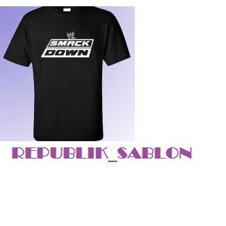 Kaos T Shirt Pria Smackdown