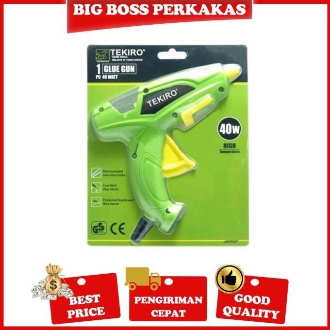 

Tekiro Glue gun 40 watt / lem tembak / Glue stick / tembakan lem