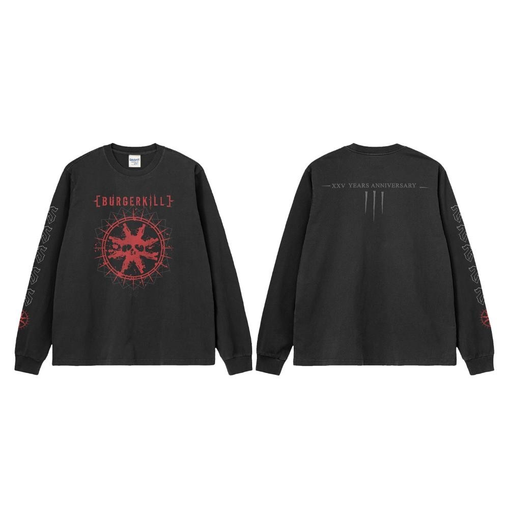 TERLARIS Skena T-shirt Band Burgerkill - 25th Anniversary Longsleeve sth-6
