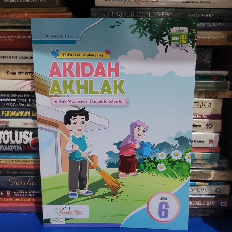 BUKU BARU AKIDAH AKHLAK KELAS 6 SD PUSTAKA MULIA