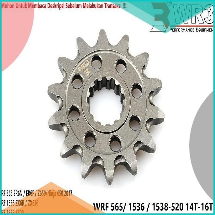 Gear Depan WR3 ZX636 / ZX6R 13m4yZ4 suku cadang