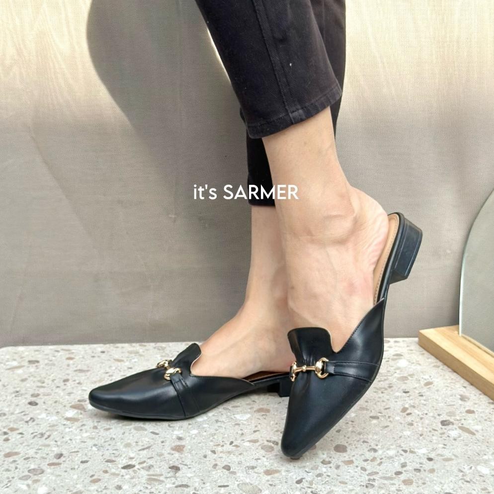 SARMER - VALERIE HEELS 3CM BLACK COD