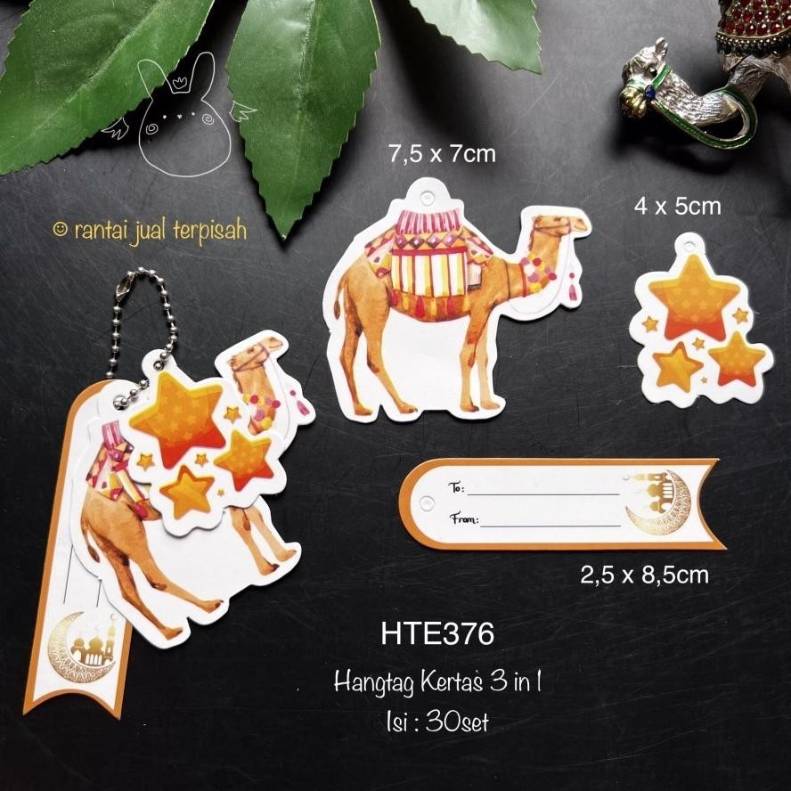 

gf-5 HTE37* Hangtag Lebaran Tag Eid Mubarak Idul Fitri Adha HTE Murah