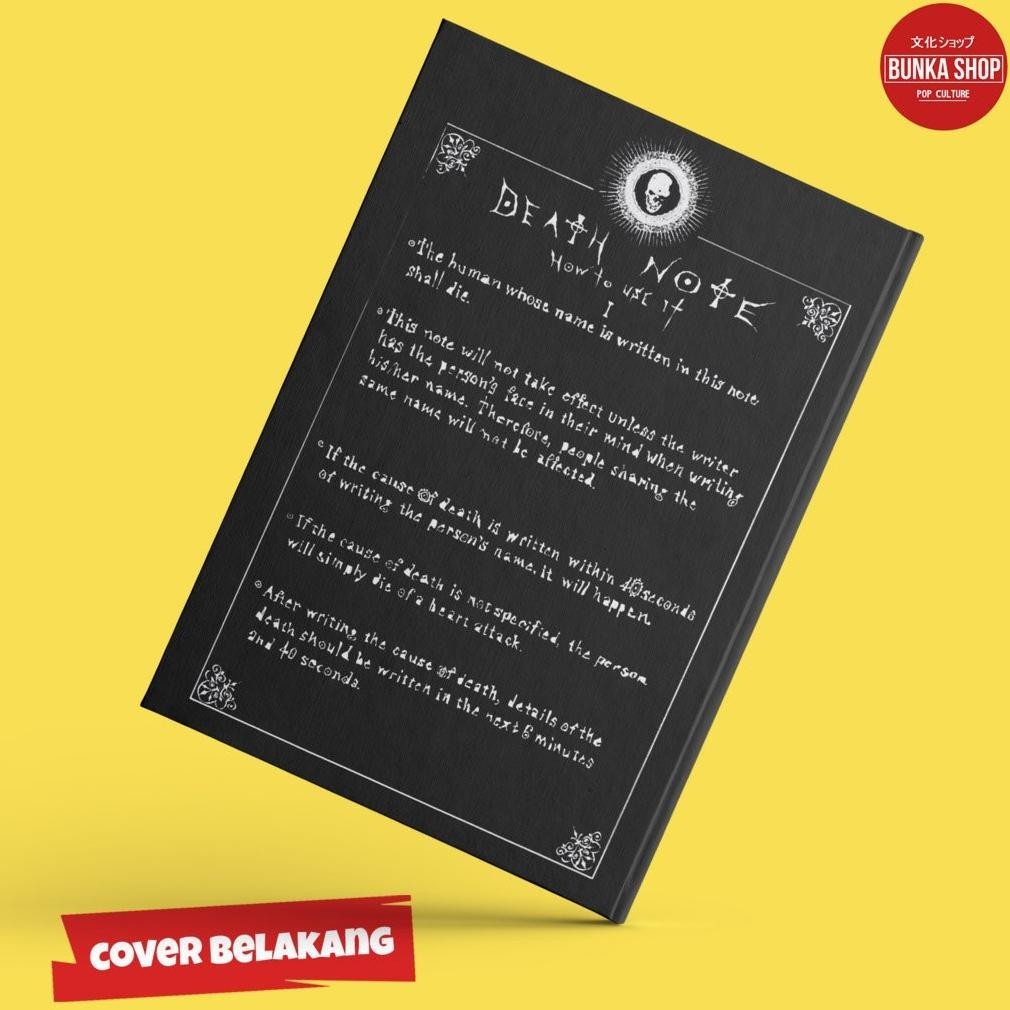 

gr-8 Note Book Anime Death Note Hardcover Buku Tulis Catatan Note Agenda Planner Sale