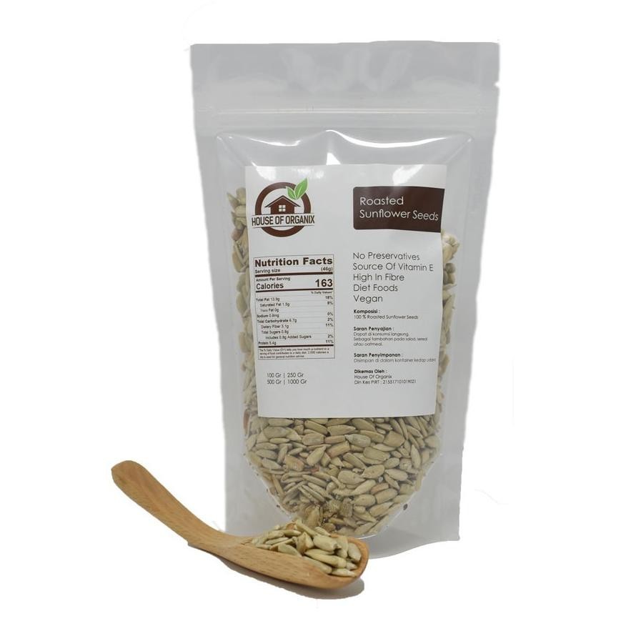 

BN Roasted Sunflower Seeds ( Panggang ) - 500 Gr TERLARIS