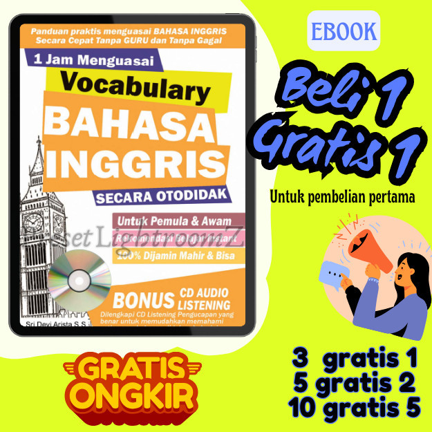 

IND0023 1 Jam Menguasai Vocabulary Bahasa Inggris Secara Otodidak- Revisi