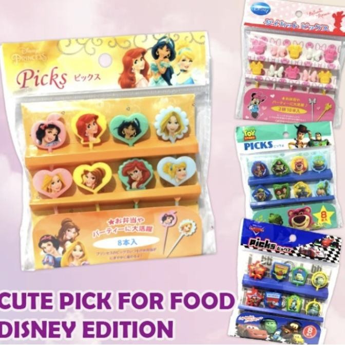 Disney Character Bento Pick