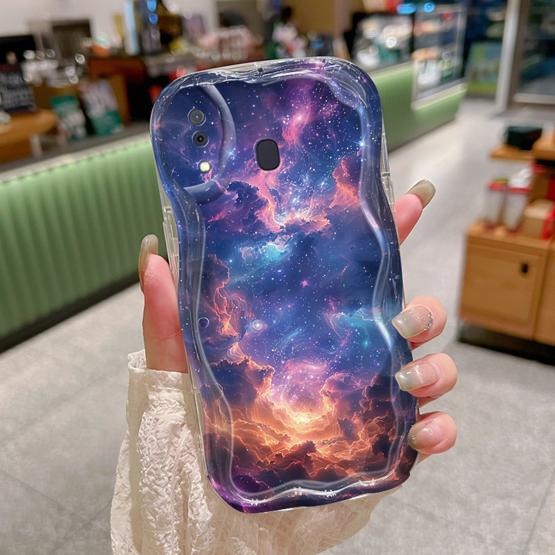 Casing Hp Untuk Samsung Galaxy A30 A20 M10s A31 A32 Case Cesing HP jam tangan pola Xinghe Kesing Sof